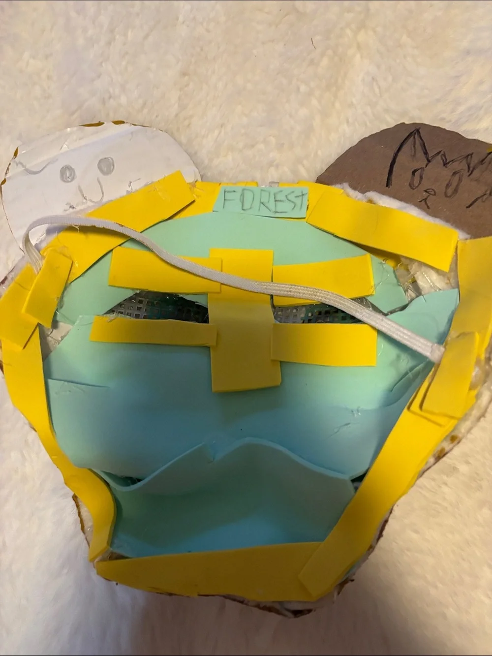 Handmade tiger mask